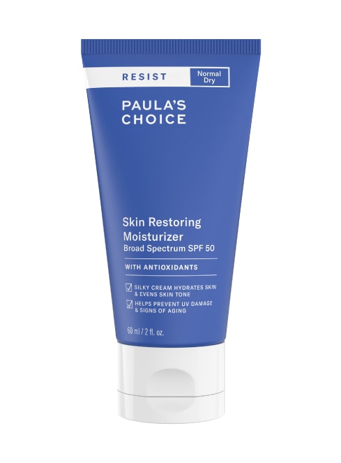 RESIST SKIN RESTORING MOISTURIZER WITH SPF 50 NORMAL TO DRY