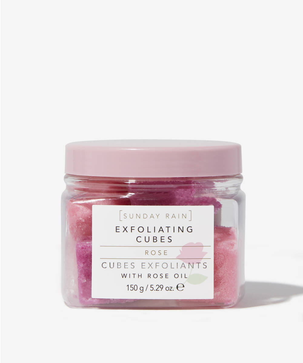 Rose Exfoliating Cubes