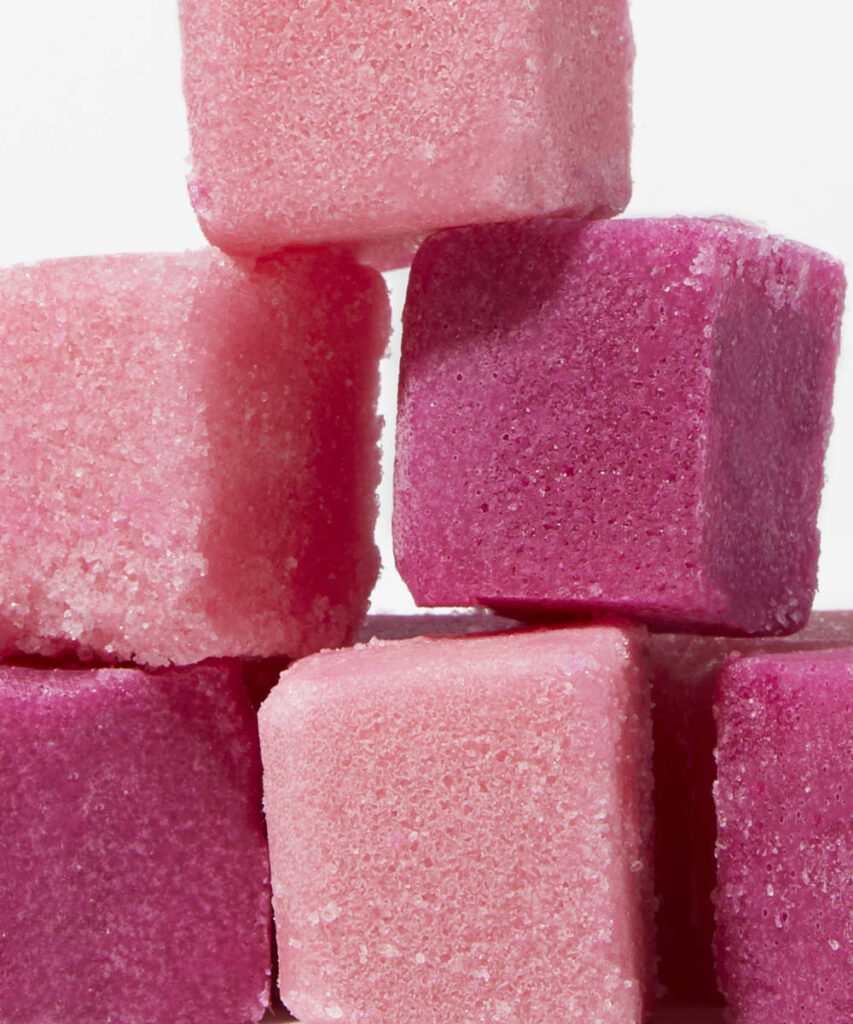 Rose Exfoliating Cubes